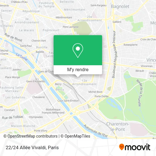 22/24 Allée Vivaldi plan