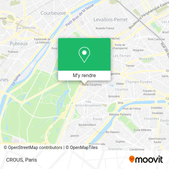CROUS plan