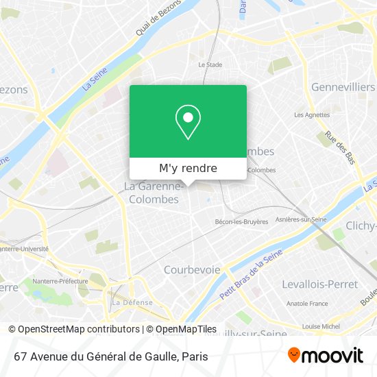 67 Avenue du Général de Gaulle plan
