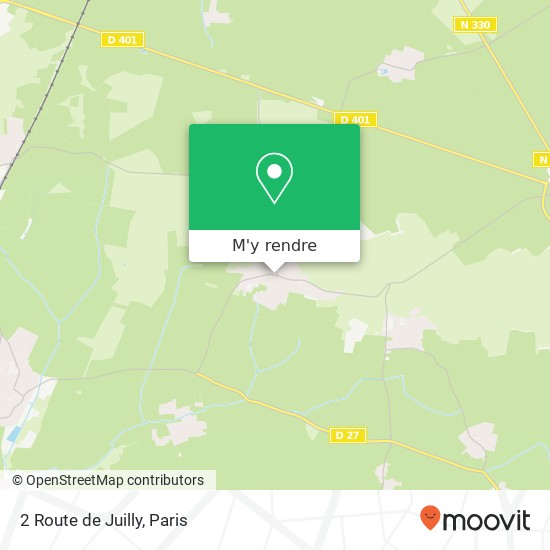 2 Route de Juilly plan