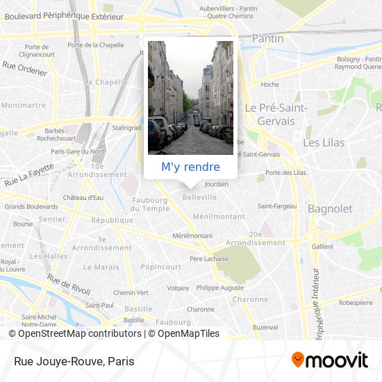 Rue Jouye-Rouve plan