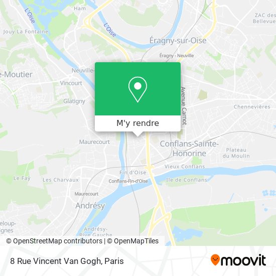 8 Rue Vincent Van Gogh plan