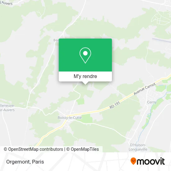 Orgemont plan
