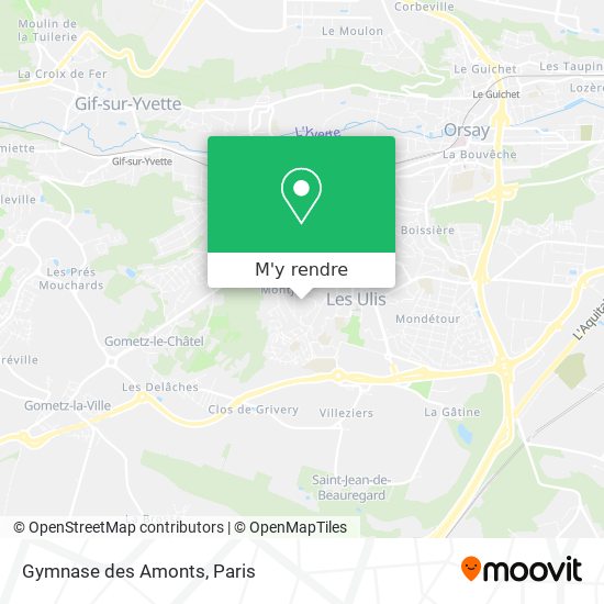 Gymnase des Amonts plan