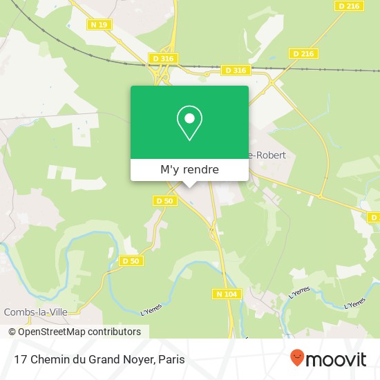 17 Chemin du Grand Noyer plan