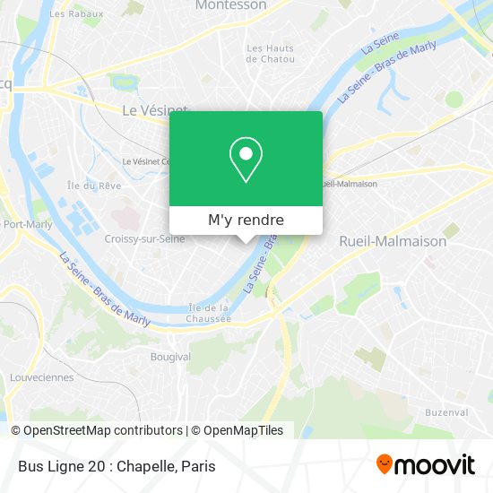 Bus Ligne 20 : Chapelle plan