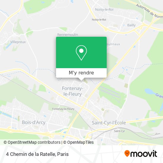 4 Chemin de la Ratelle plan