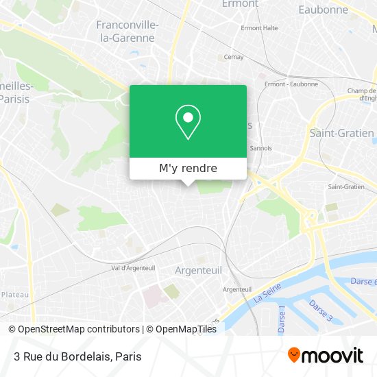 3 Rue du Bordelais plan