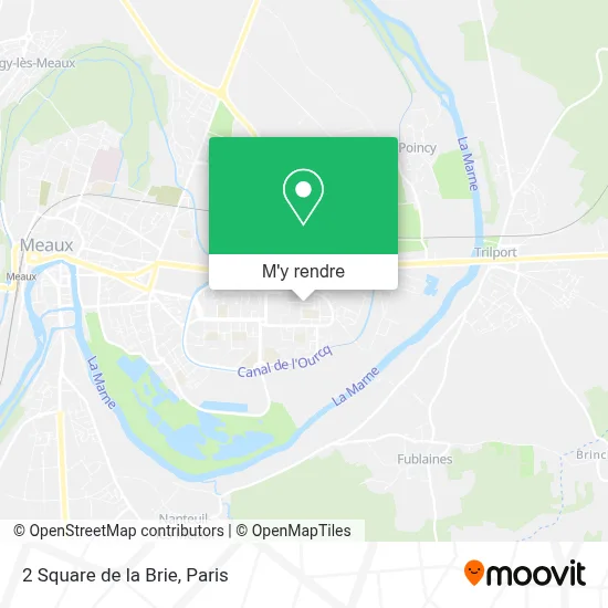 2 Square de la Brie plan