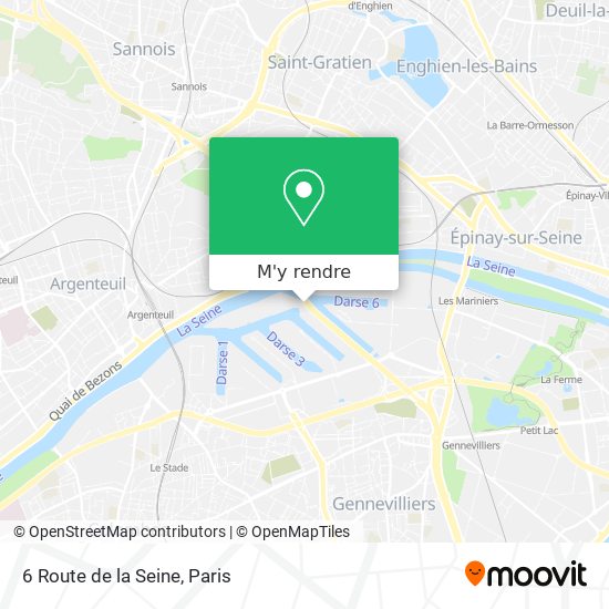 6 Route de la Seine plan