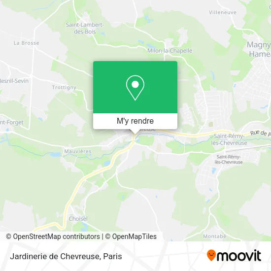 Jardinerie de Chevreuse plan