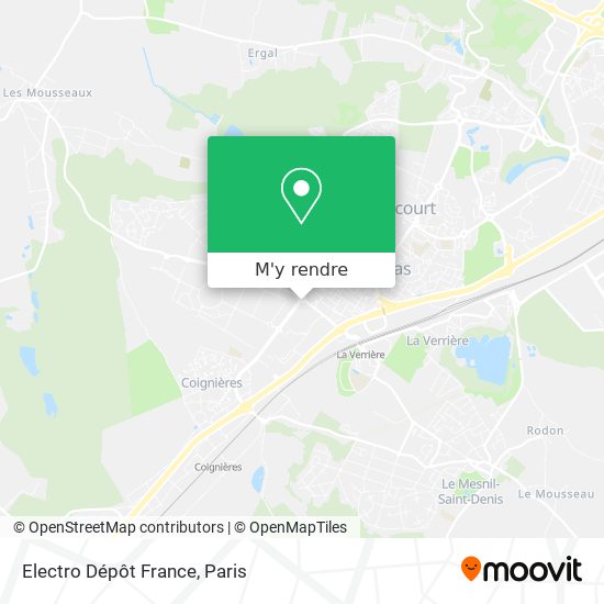 Electro Dépôt France plan