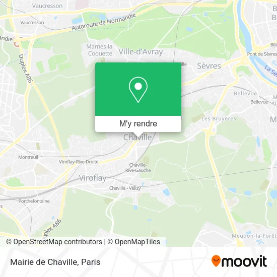 Mairie de Chaville plan