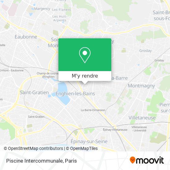 Piscine Intercommunale plan