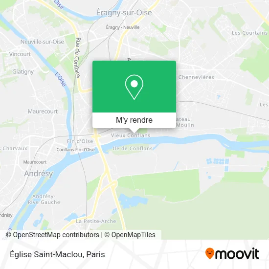 Église Saint-Maclou plan