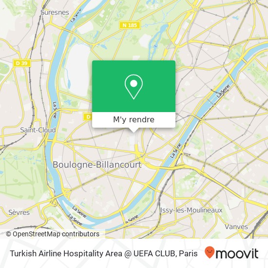 Turkish Airline Hospitality Area @ UEFA CLUB plan
