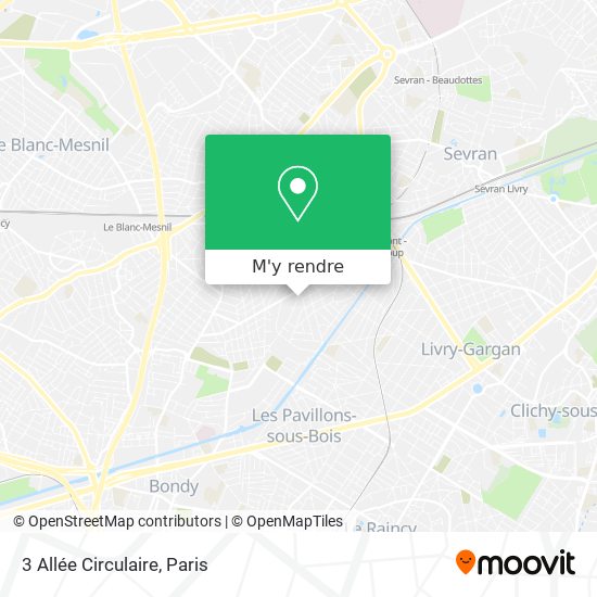 3 Allée Circulaire plan