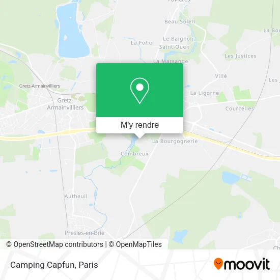 Camping Capfun plan