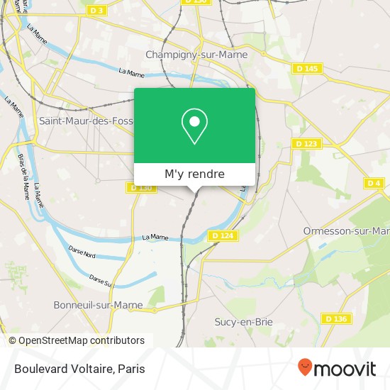 Boulevard Voltaire plan