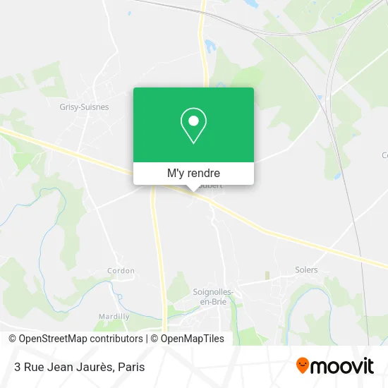 3 Rue Jean Jaurès plan