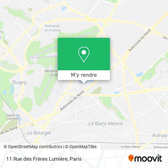 11 Rue des Frères Lumière plan