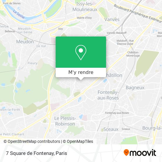 7 Square de Fontenay plan