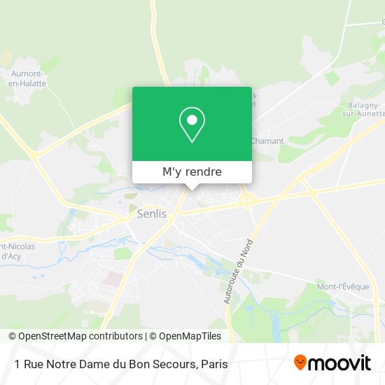 1 Rue Notre Dame du Bon Secours plan