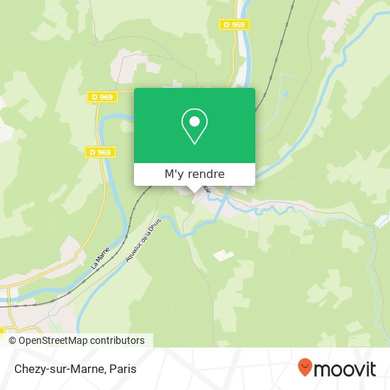 Chezy-sur-Marne plan