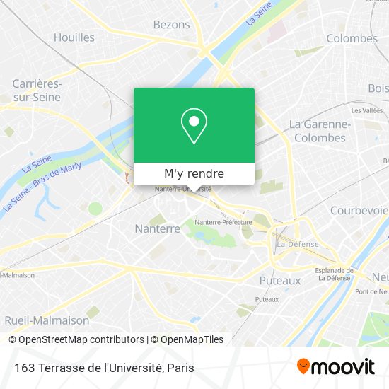 163 Terrasse de l'Université plan