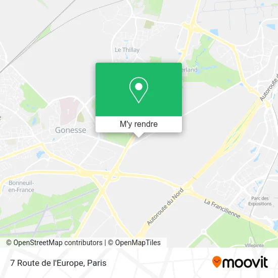7 Route de l'Europe plan