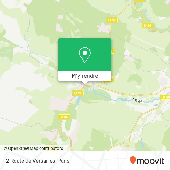 2 Route de Versailles plan
