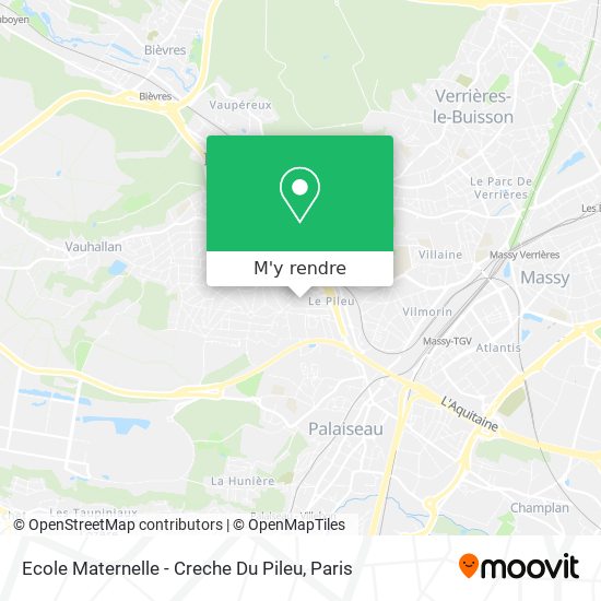 Ecole Maternelle - Creche Du Pileu plan
