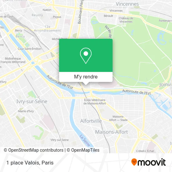 1 place Valois plan