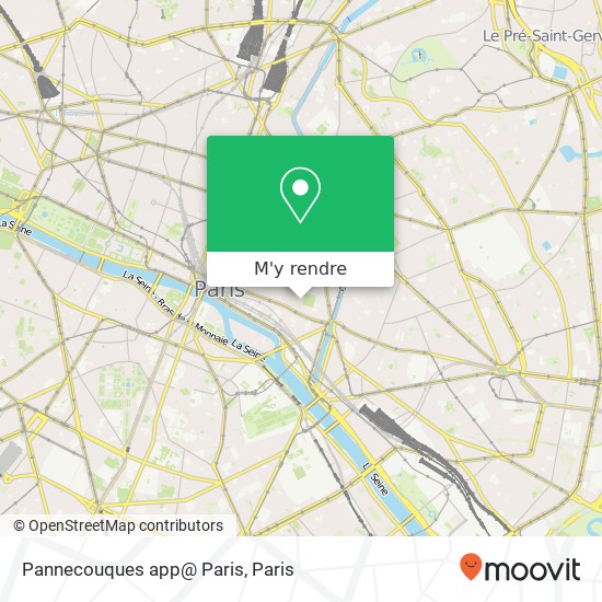 Pannecouques app@ Paris plan