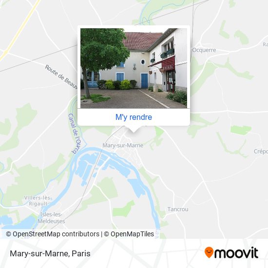 Mary-sur-Marne plan