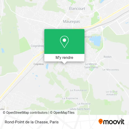 Rond-Point de la Chasse plan