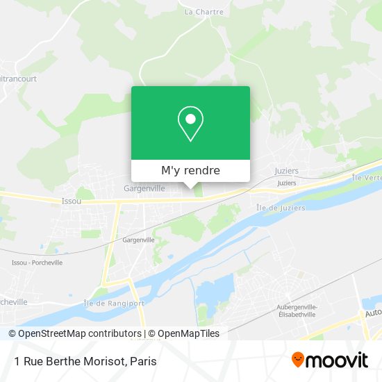 1 Rue Berthe Morisot plan