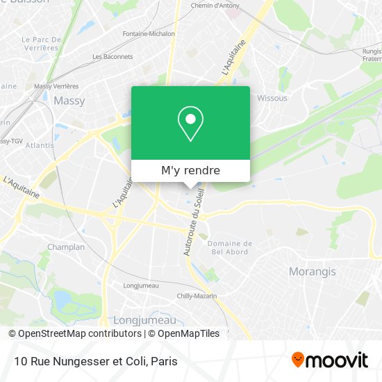 10 Rue Nungesser et Coli plan