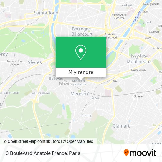3 Boulevard Anatole France plan
