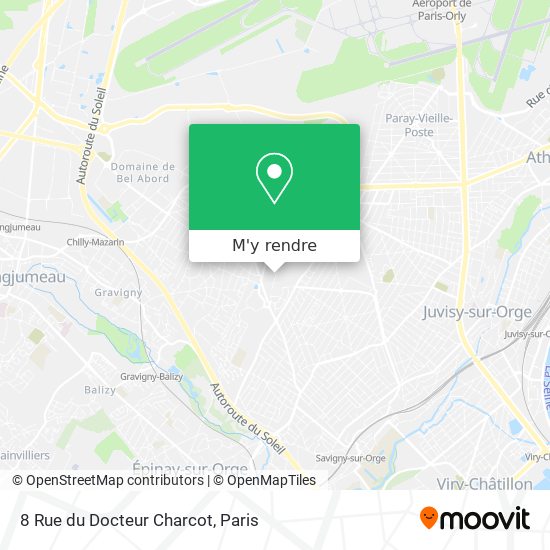 8 Rue du Docteur Charcot plan