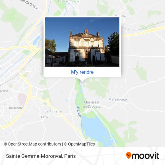 Sainte Gemme-Moronval plan
