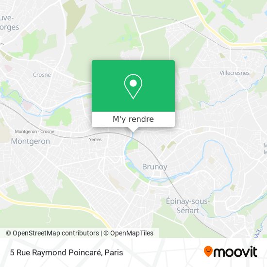 5 Rue Raymond Poincaré plan