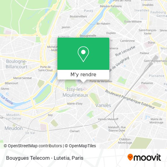 Bouygues Telecom - Lutetia plan