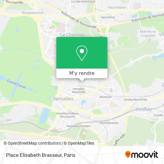 Place Elisabeth Brasseur plan