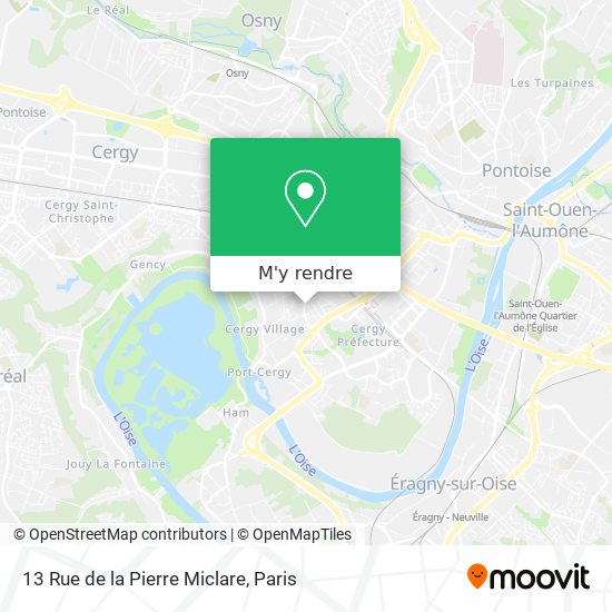 13 Rue de la Pierre Miclare plan
