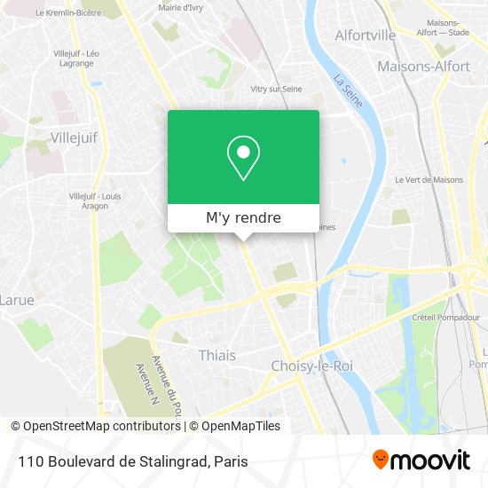 110 Boulevard de Stalingrad plan