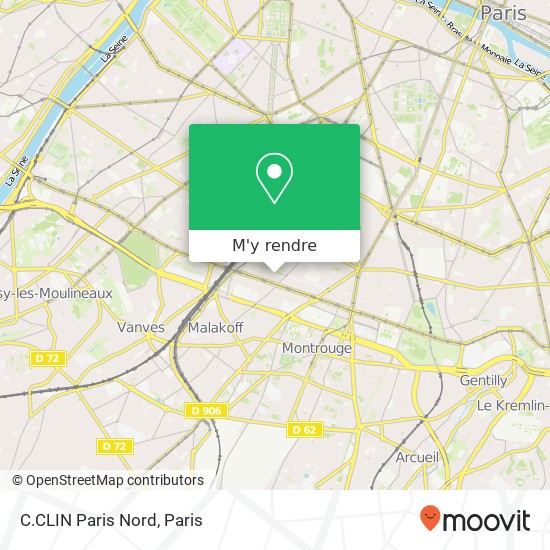 C.CLIN Paris Nord plan