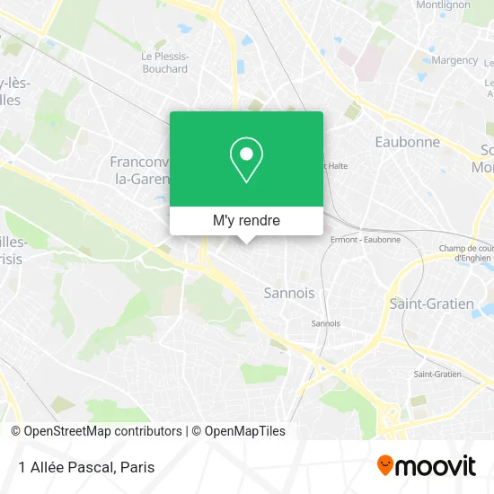 1 Allée Pascal plan