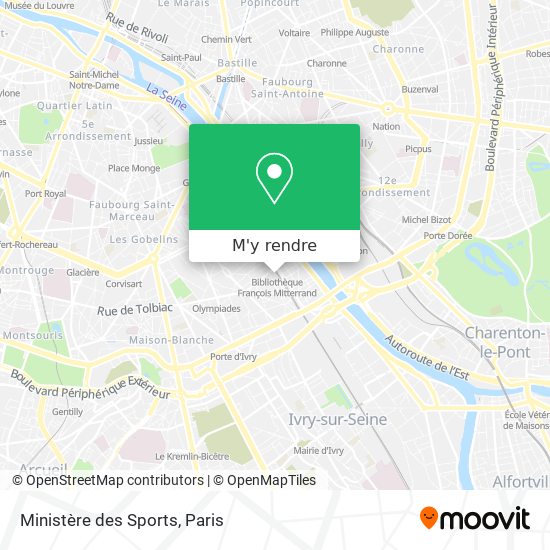 Ministère des Sports plan