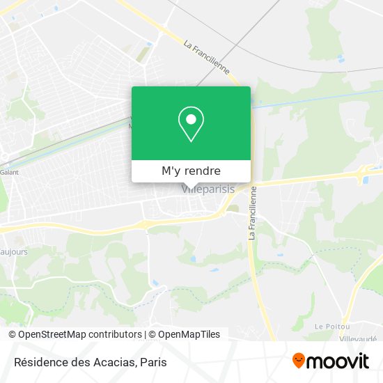 Résidence des Acacias plan